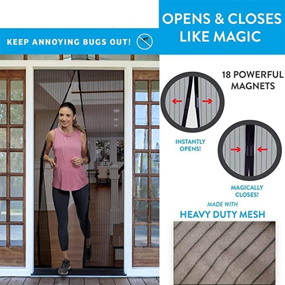 Magnetic Screen Door / Mosquito Net