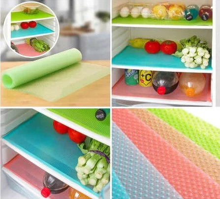 Anti- Slip Fridge Mat Non-stick Roll , Place Mats/ Drawer Mats Multi Purpose Mats